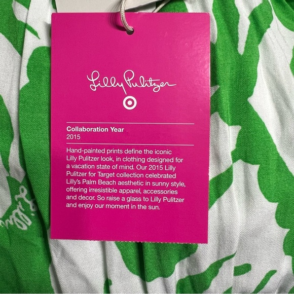 LILLY PULITZER TODDLER GIRLS GREEN WHITE BOOM BOOM ONE PIECE ROMPER SIZE 2T NEW - Picture 12 of 13